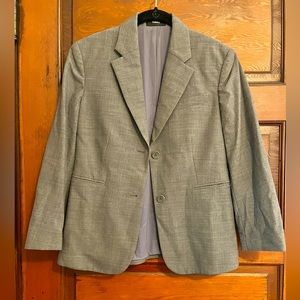 Theory blazer with cropped sleeves